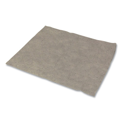 Image of HOSPECO® AS-MAB-PGV Taskbrand All Sorb Industrial Sorbent Pad, 0.22 Gal, 15 X 18, 100/pack