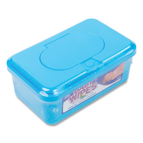 Image of AmerCareRoyal® RPBWU-80 Baby Wipes Tub, Unscented, White, 80/Tub, 12 Tubs/Carton