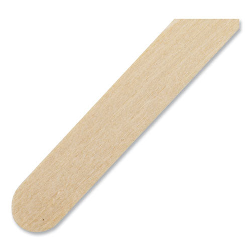 Image of AmerCareRoyal® R825 Wood Stir Sticks, 7.5" Long, 500/Box, 10 Boxes/Carton