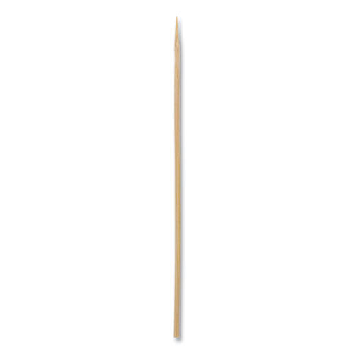 Image of AmerCareRoyal® R806 Bamboo Skewers, Paper, 6", Natural, 100/Pack