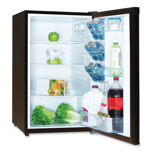 Image of Avanti AR4446B 4.4 Cu.ft. Auto-Defrost Refrigerator, 19.25 X 22 X 33, Black