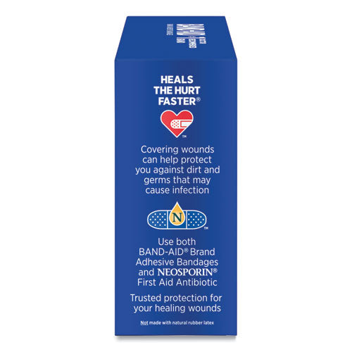 Image of BAND-AID® 4444 Flexible Fabric Adhesive Bandages, 1 X 3, 100/box