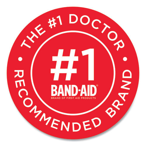 Image of BAND-AID® 11507800 Flexible Fabric Adhesive Bandages, Assorted, 100/box