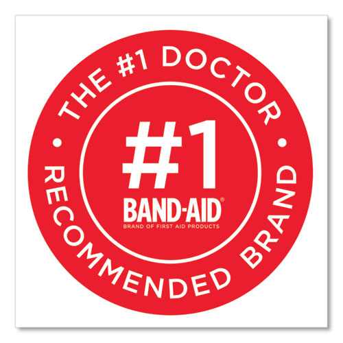 Image of BAND-AID® 111834100 Flexible Fabric Extra Large Adhesive Bandages, 1.75 X 4, 10/box