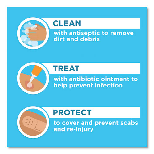 Image of BAND-AID® 111834100 Flexible Fabric Extra Large Adhesive Bandages, 1.75 X 4, 10/box