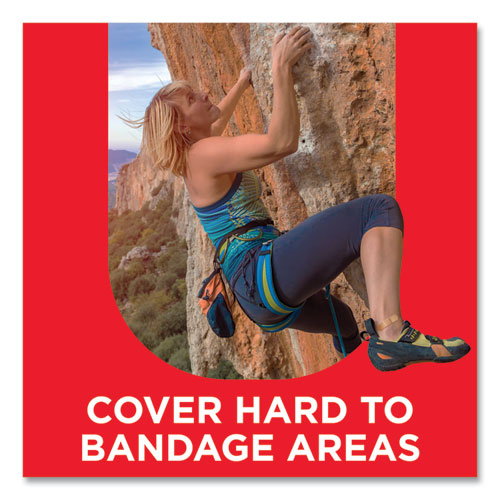 Image of BAND-AID® 111834100 Flexible Fabric Extra Large Adhesive Bandages, 1.75 X 4, 10/box