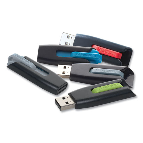 Image of Verbatim® 49172 Store 'n' Go V3 Usb 3.0 Drive, 16 Gb, Black/gray