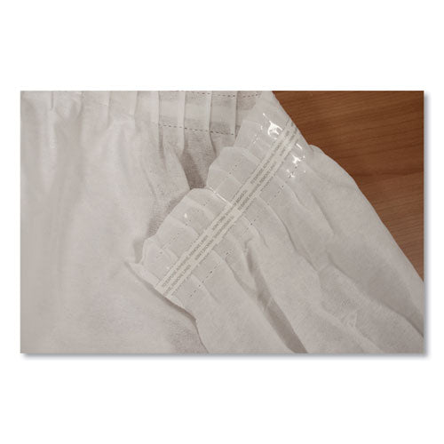 Image of Tablemate® LS2914WH Table Set Linen-Like Table Skirting, Polyester, 29" X 14 Ft, White