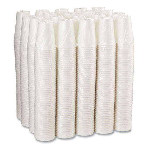 Image of Dixie® 2342W Paper Hot Cups, 12 Oz, White, 50/sleeve, 20 Sleeves/carton