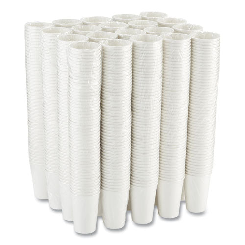 Image of Dixie® 2346W Paper Hot Cups, 16 Oz, White, 50/sleeve, 20 Sleeves/carton