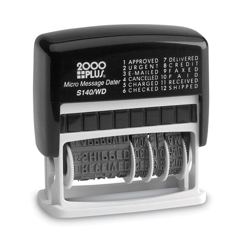Image of COSCO 2000PLUS® 011090 Micro Message Dater, Self-Inking