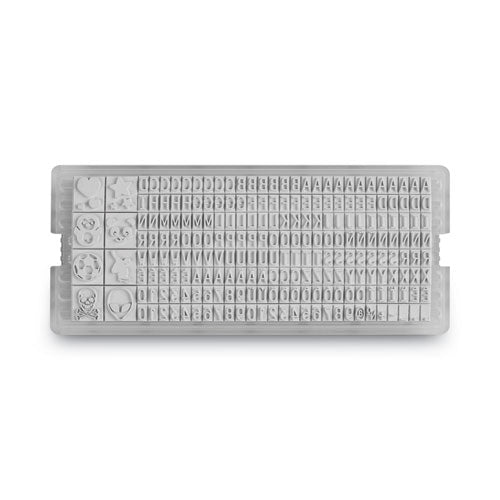 Image of COSCO 039605 MINE Textile Stamp, 1.5" x 1.5", Black
