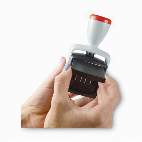 Image of COSCO 061961 Replacement Ink Pad For 2000 Plus Two-Color Word Daters, Blue/red