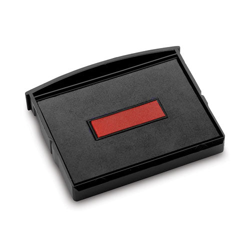 Image of COSCO 061961 Replacement Ink Pad For 2000 Plus Two-Color Word Daters, Blue/red