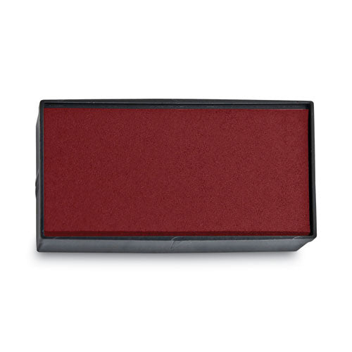 Image of COSCO 2000PLUS® 065476 Replacement Ink Pad for 2000PLUS 1SI60P, 3.13" x 0.25", Red