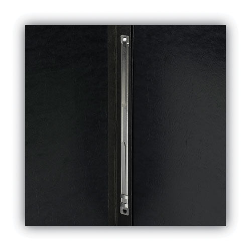 Image of Smead 81152 Prong Fastener Premium Pressboard Report Cover, Two-Piece Prong Fastener, 3" Capacity, 8.5 X 11, Black/black