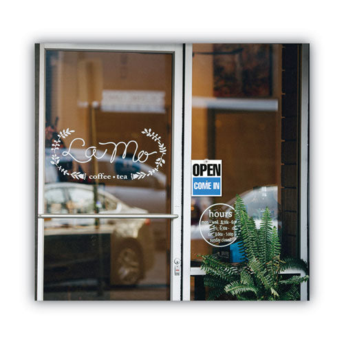 Image of COSCO 098010 Will Return Later Sign, 5 x 6, Blue