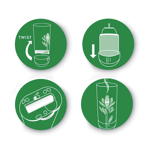 Image of Air Wick® 62338-91101 Freshmatic Life Scents Ultra Refill, White Flowers and Melon Summer Delights, 5.89 oz Aerosol Spray