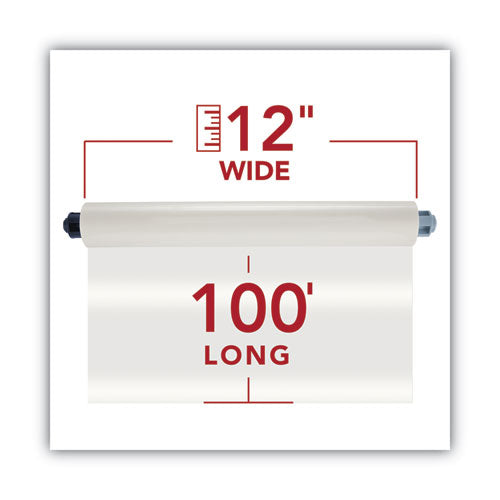 Image of GBC® 3000052EZ Ultima 35 Ezload Roll Film, 5 Mil, 12" X 100 Ft, Gloss Clear, 2/box