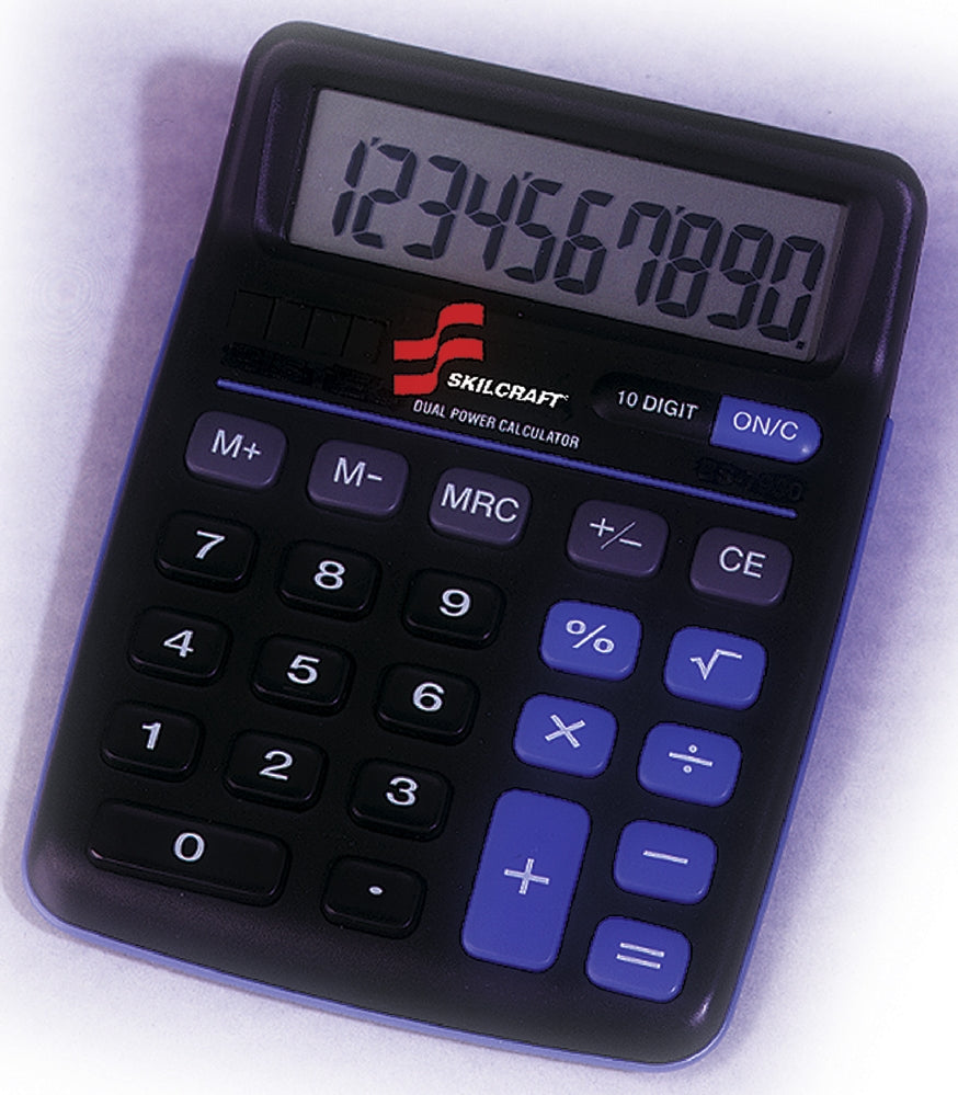 Image of SKILCRAFT® 10-Digit Calculator