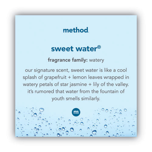 Image of Method® 00361 Foaming Hand Wash, Sweet Water Scent, 10 oz