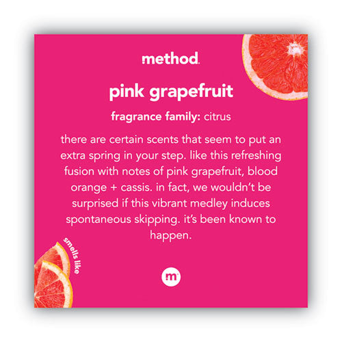 Image of Method® 01361EA Foaming Hand Wash, Pink Grapefruit Scent, 10 oz