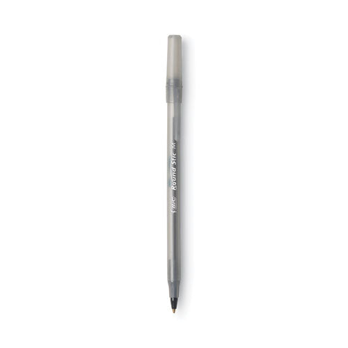 Image of BIC® GSM609AST Round Stic Xtra Precision Ballpoint Pen Value Pack, Stick, Medium 1 Mm, Assorted Ink And Barrel Colors, 60/pack