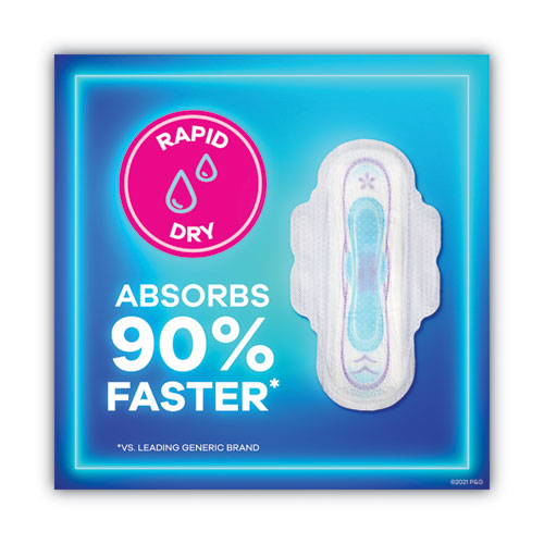 Image of Always® 80724761 Ultra Thin Pads with Wings, Size 1, Regular Absorbency, 36/Pack
