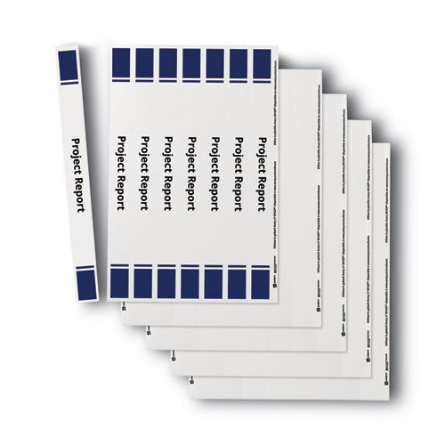 Image of Avery® 89103 Binder Spine Inserts, 1" Spine Width, 8 Inserts/sheet, 5 Sheets/pack