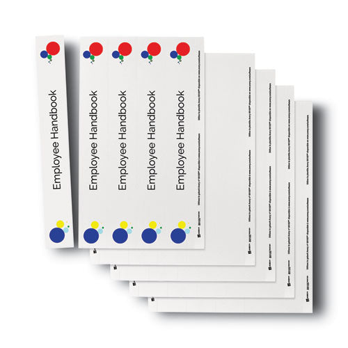 Image of Avery® 89105 Binder Spine Inserts, 1.5" Spine Width, 5 Inserts/sheet, 5 Sheets/pack