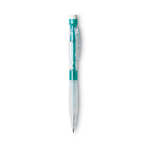 Image of BIC® MPMX7P21-BK Velocity Max Pencil, 0.7 mm, HB (#2), Black Lead, Assorted Barrel Colors, 2/Pack