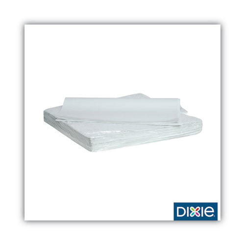 Image of Dixie® GRC1516 All-Purpose Food Wrap, Dry Wax Paper, 15 x 16, White, 1,000 Sheets/Pack, 3 Packs/Carton