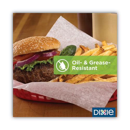 Image of Dixie® GRC1516 All-Purpose Food Wrap, Dry Wax Paper, 15 x 16, White, 1,000 Sheets/Pack, 3 Packs/Carton
