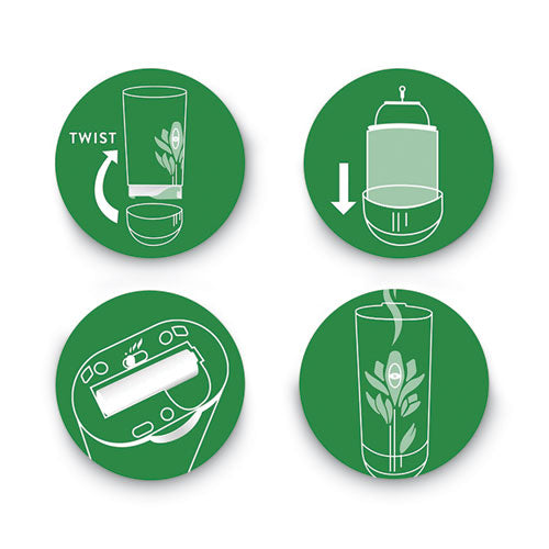 Image of Air Wick® 62338-78283 Freshmatic Ultra Spray Refill, Apple Cinnamon Medley, 5.89 Oz Aerosol Spray, 6/carton