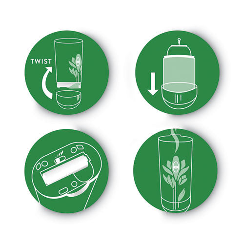 Image of Air Wick® 62338-79553 Freshmatic Ultra Automatic Spray Refill, Fresh Waters, 5.89 Oz Aerosol Spray, 6/carton