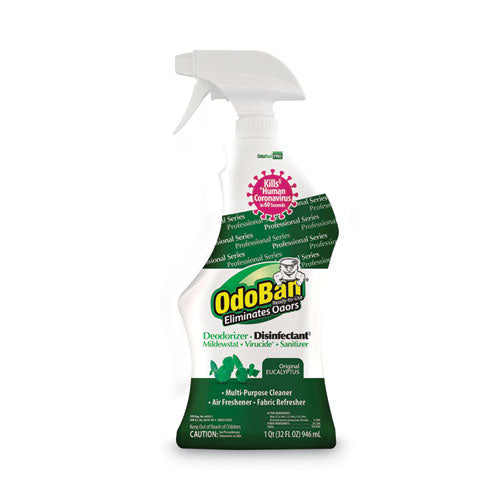 Image of Clean Control Corporation Deodorizer/Disinfectant Spray, RTU, 32oz, Eucalyptus, GN