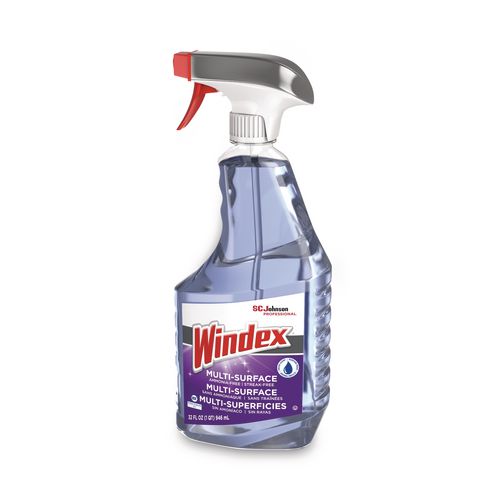 Image of Windex® Non-Ammoniated Glass/multi Surface Cleaner, Fresh Scent, 32 Oz Bottle, 8/carton