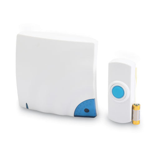 Image of Tatco 57910 Wireless Doorbell, Battery Operated, 1.38 x 0.75 x 3.5, Bone