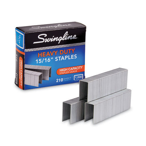 Image of Swingline® S7035320P S.f. 13 Heavy-Duty Staples, 0.94" Leg, 0.5" Crown, Steel, 1,000/box