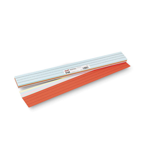 Image of Pacon® P5165 Sentence Strips, 24 X 3, Assorted Colors, 100/pack