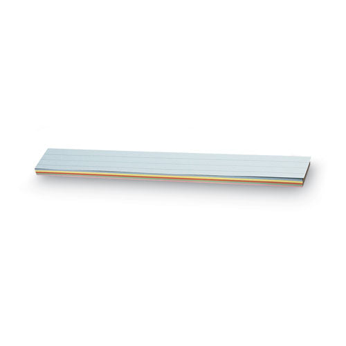 Image of Pacon® P5165 Sentence Strips, 24 X 3, Assorted Colors, 100/pack