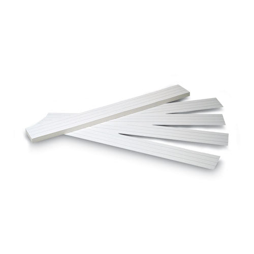 Image of Pacon® P5166 Sentence Strips, 24 X 3, White, 100/pack