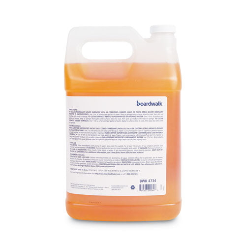 Image of Boardwalk® 597500-41ESSN Industrial Strength Cleaner, Pine Scent, 1 gal Bottle, 4/Carton