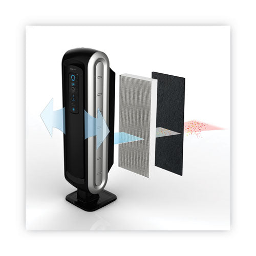 Image of Fellowes® 9324001 Carbon Filter for Fellowes 90 Air Purifiers, 4.37 x 16.37, 4/Pack