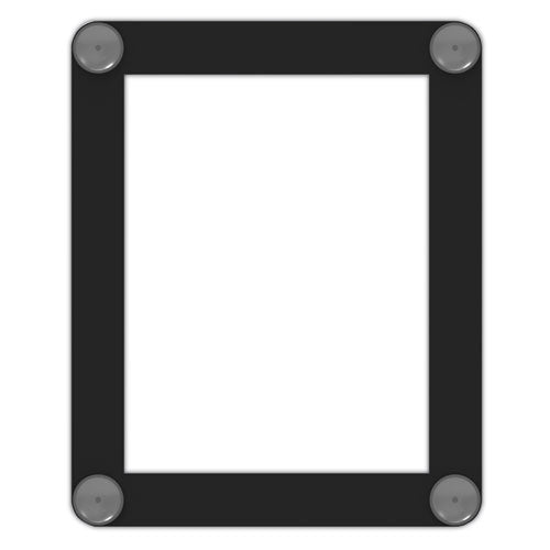 Image of deflecto® 899102 Superior Image Window Display, 8.5 x 11 Insert, Clear/Black