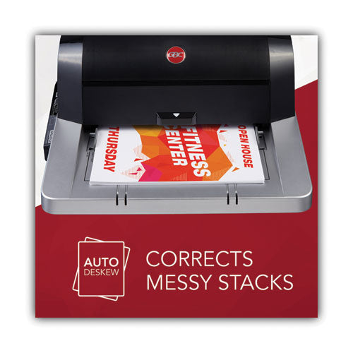 Image of GBC® FOTON30120NA Foton 30 Automated Pouch-Free Laminator, Two Rollers, 1" Max Document Width, 5 Mil Max Document Thickness