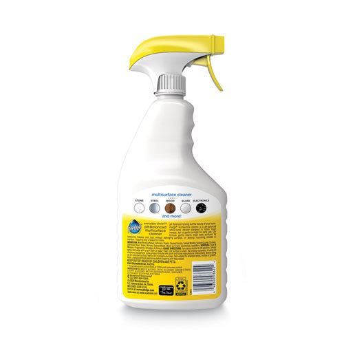Image of Pledge® 336283 pH-Balanced Everyday Clean Multisurface Cleaner, Clean Citrus Scent, 25 oz Trigger Spray Bottle, 6/Carton