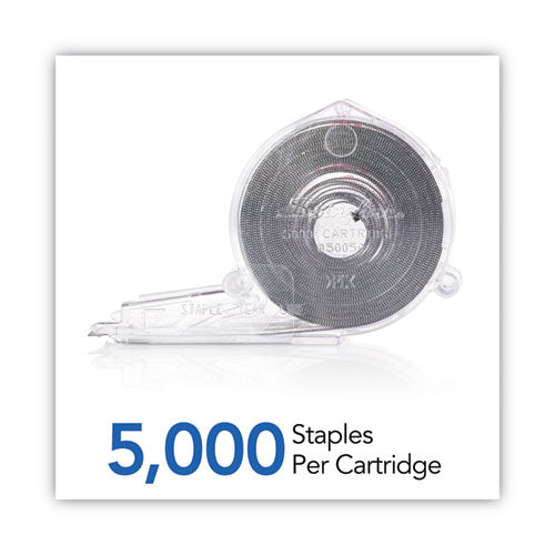 Image of Swingline® S7050050B Cartridge Staples, 0.25" Leg, 0.5" Crown, Steel, 5,000/box
