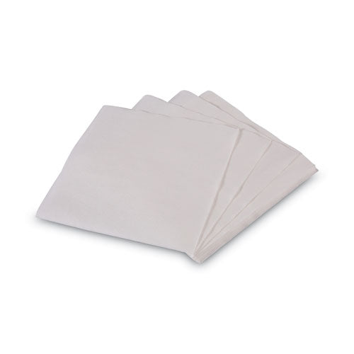 Image of Boardwalk® BWK8310 1/4-Fold Lunch Napkins, 1-Ply, 11.8 x 11.2, White, 6,000/Carton