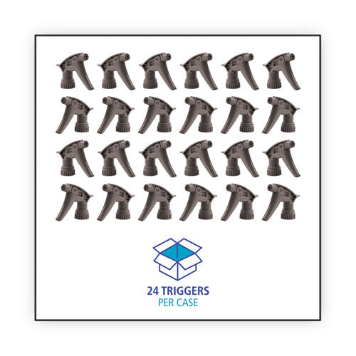 Image of Boardwalk® 511302 Chemical-Resistant Trigger Sprayer 320CR, Fits 32 oz Bottles, 9.5" Tube, Gray, 24/Carton